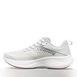 Saucony Women's Ride 17 Light Gray Running Shoes